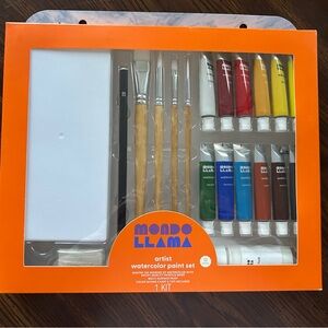 Mondo  Llama watercolor Paint Kit Set New In Box